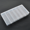 6 Grids Plastic Organizer Box 21x11x3.3cm