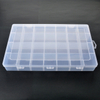 28 Grid Plastic Organizer Box 34.5x21.5x4.7cm