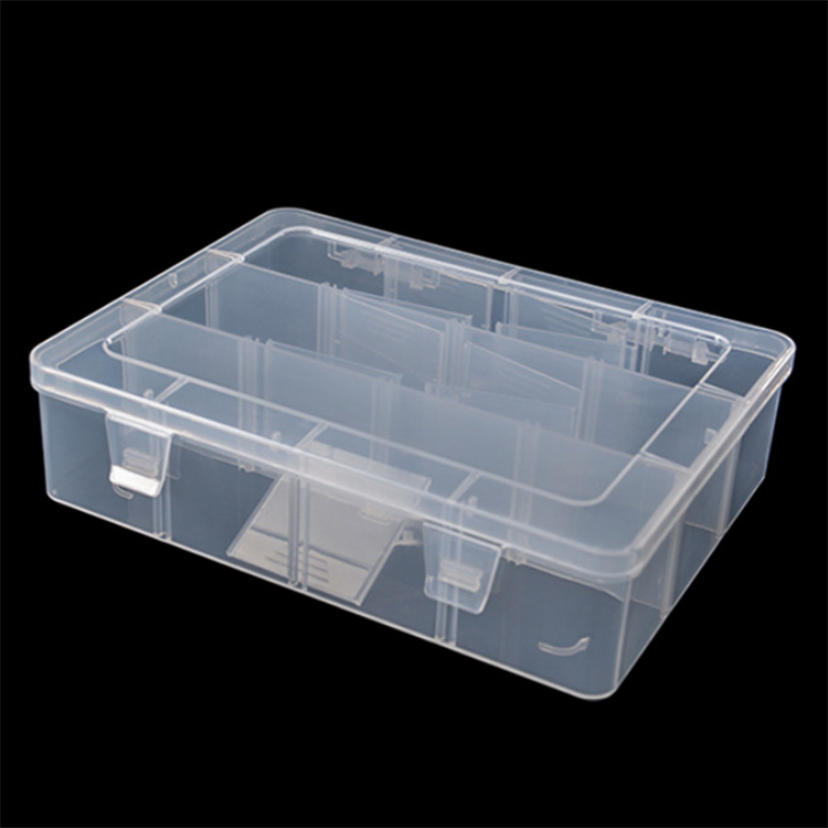 12 Grid Plastic Organizer Box 22.7x18x5.9cm