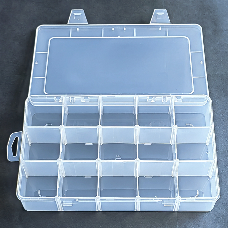 15 Grid Plastic Organizer Box 28x16.8x5.7cm