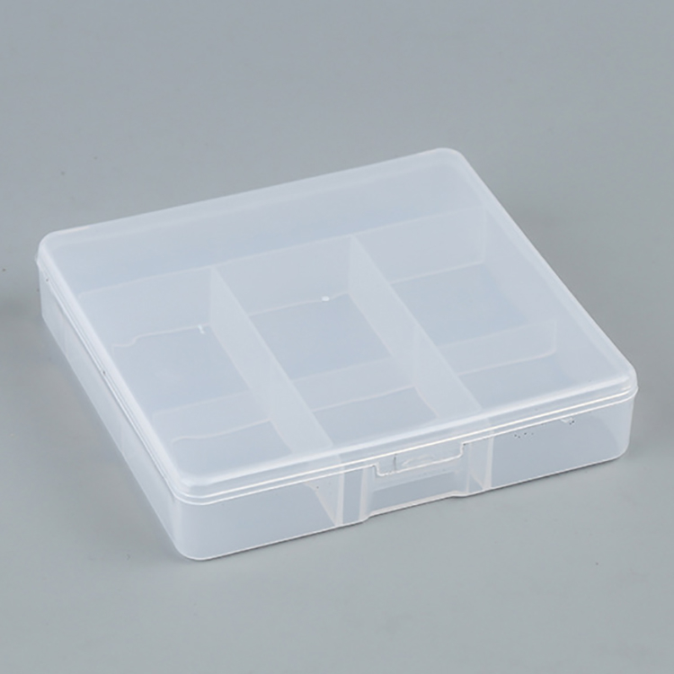 7 Grids Plastic Organizer Box 8.8x8.8x1.9cm