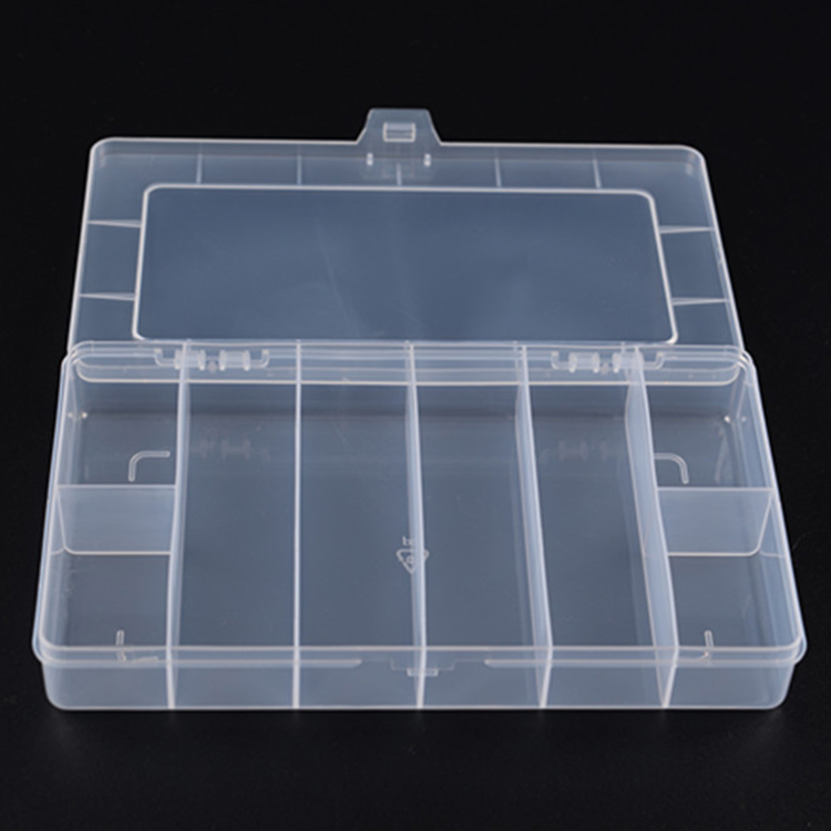 8 Grids Plastic Organizer Box 21x12.4x3.3cm