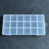 18 Grid Plastic Organizer Box 20.8x10.6x1.75cm