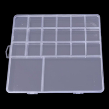 20 Grid Plastic Organizer Box 19x17x1.8cm