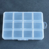 12 Grids Plastic Organizer Box 13.6x9.7x1.8cm