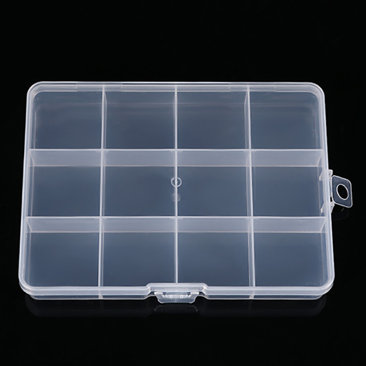 12 Grids Plastic Organizer Box 13.5x10x1.9cm