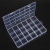 24 Grids Plastic Organizer Boxes 19x13.1x1.9cm