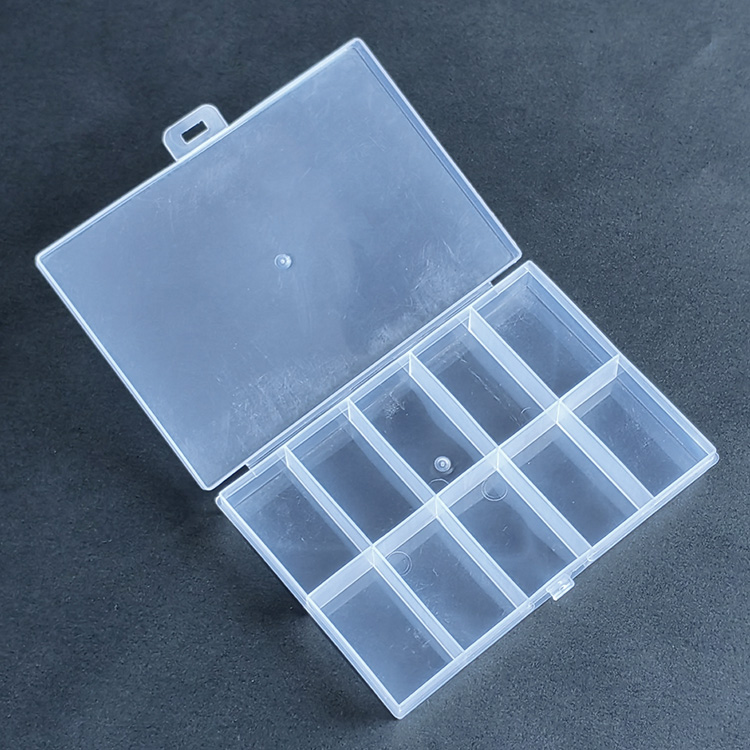 10 Grids Plastic Organizer Box 13x9x1.8cm