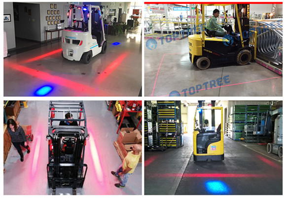 Forklift Safety Lighting Pencahayaan Keselamatan Forklift