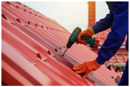 red roofing gyzyl üçek