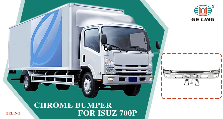 Chrome Front Bumper For Isuzu 700P Npr Nkr Paraurti anteriore cromato per Isuzu 700P Npr €