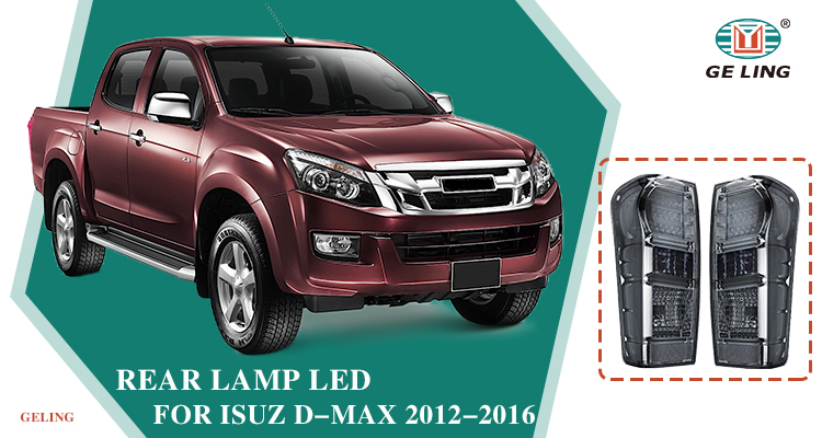 LED Taillight For Isuzu Dmax 2014 Piloto trasero LED para Isuzu Dmax 2014