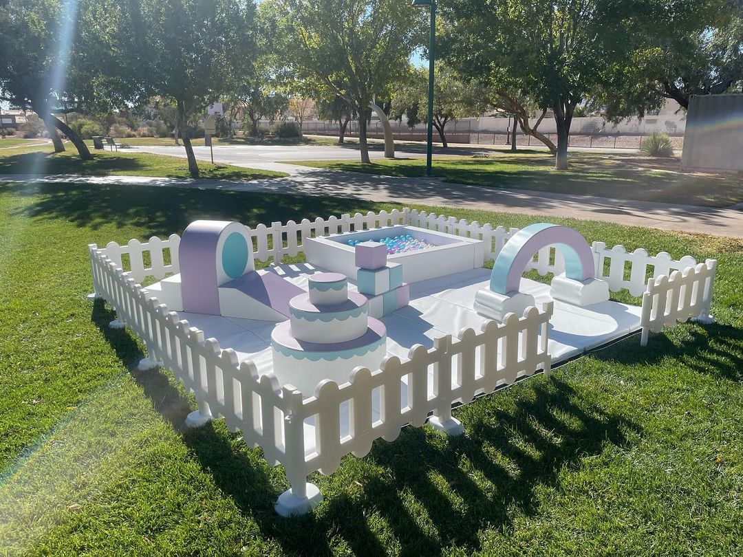 Custom Toddler 4×4m Small Rainbow Themed Soft Play Set Indoor Kids Play Equipment Aangepaste peuter 4×4m kleine regenboog thema zachte speelset Indoor kinderen speeltoestellen