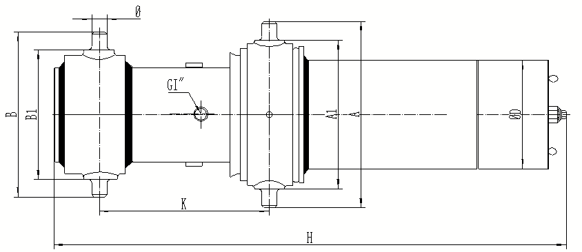 FC hydraulic cylinder Гідрацыліндр FC