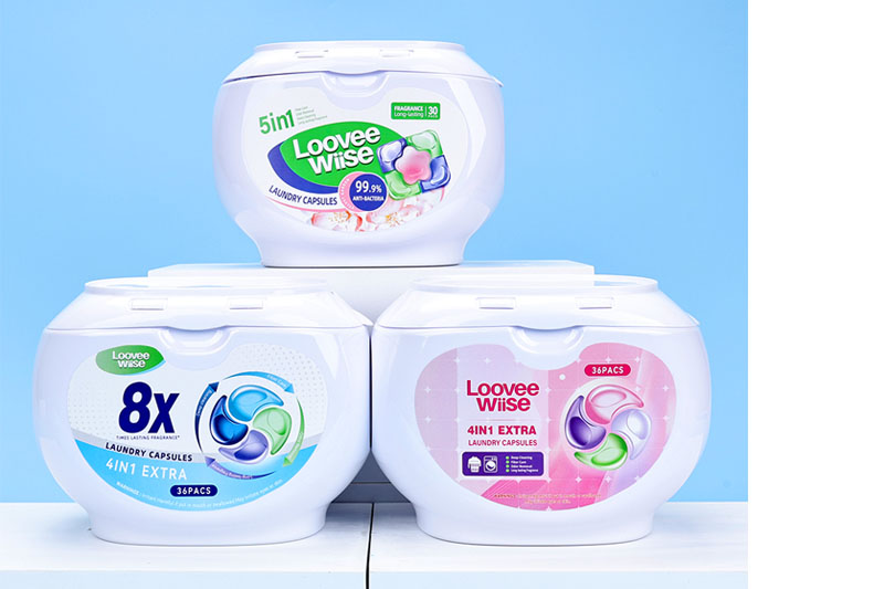 loovee wiise laundry pods cápsulas de lavandería loovee wiise