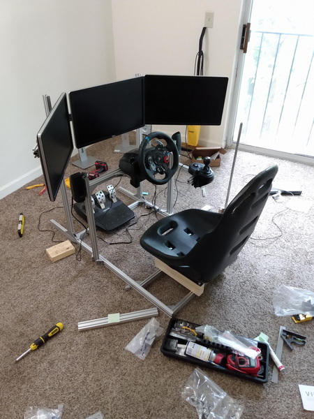 diy aluminum extrusion sim rig diy aluminum extrusion sim rig