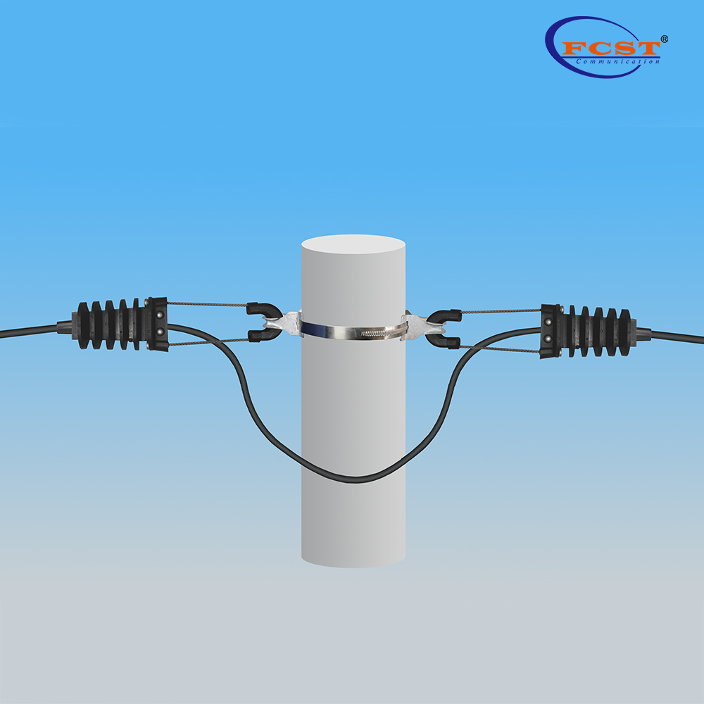NF-1608 Figura 8 Cable óptico o ADSS CLAMP CABLE óptico
