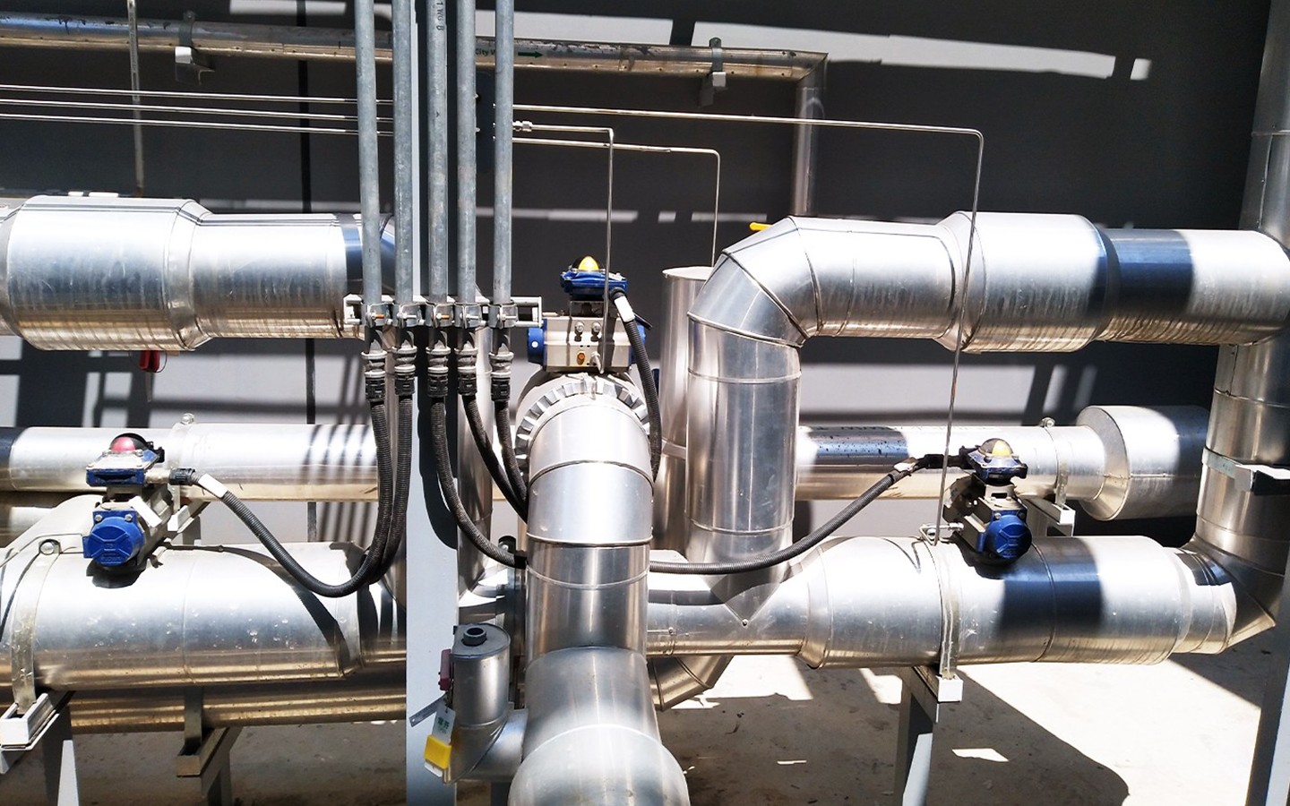 Butterfly Valve 200mm Pharmaceutical Industry Absperrklappe 200 mm Pharmaindustrie