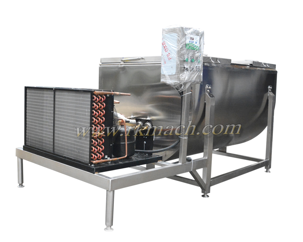 milk cooling tank Open top milk cooler