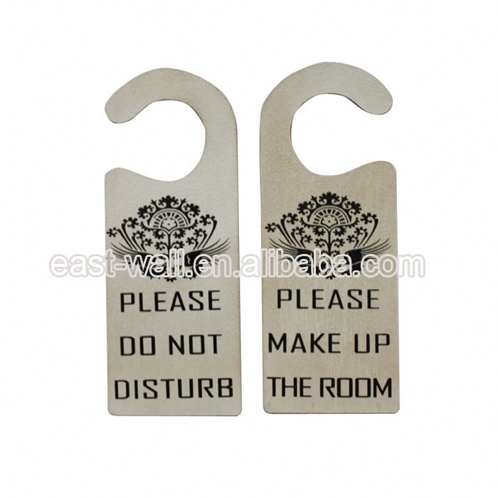 Cheap Price Decorative Iron Funny Crystal Door Sign Hanger