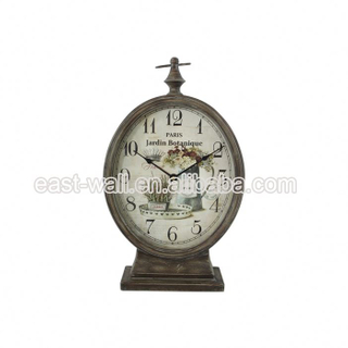 Hot Sell Cheap Price Old Fashioned Vintage Iron Digital Desktop Clock Free Download
