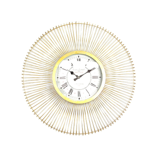 Hot Sale Custom Color Printing Vintage Large Metal Wall Clock