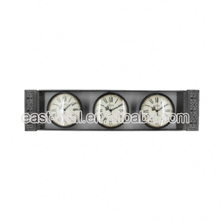 Lowest Cost Custom Printing Iron Old Time Cube Wall Clock