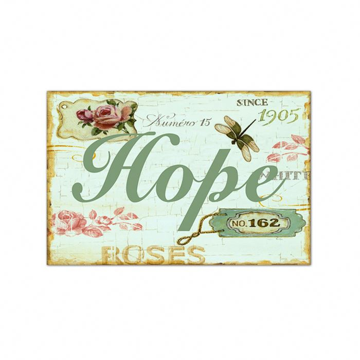 Cheaper Customization Rustic Decorative Street Signs Plaque Display Stand
