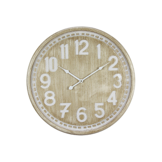 Custom Made Creative Items Wood Frame Wall Clock for Home