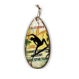Hot Selling Wooden Arts Crafts with HEMP ROPE Plaque
