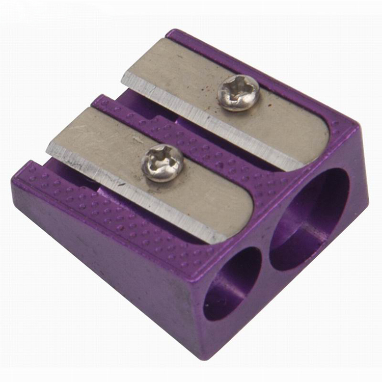 Double Hole Aluminium Pencil Sharpener