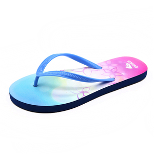 Flores personalizadas de fantasía Impresas plantilla Mujer PE Chanclas de verano Sandalias AH-8P005 -Ories