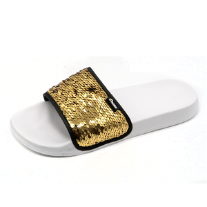 Chanclas de impresión de moda de Paillette al aire libre EVA Flip Flops AH8E077-Ories