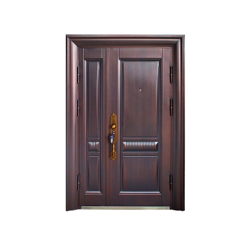Factory OEM custom size Hot Design Iron Door Front Entrance low Price Hot Selling Steel Security Door