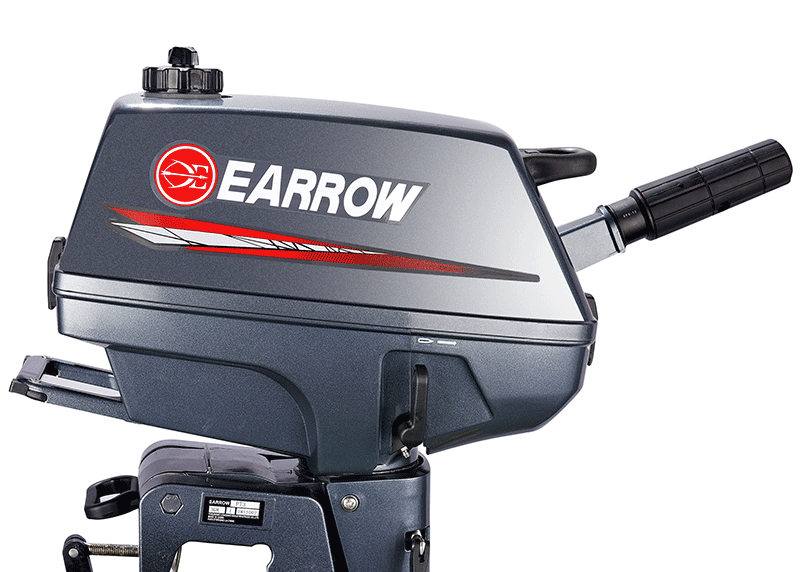 Earrow boat motor