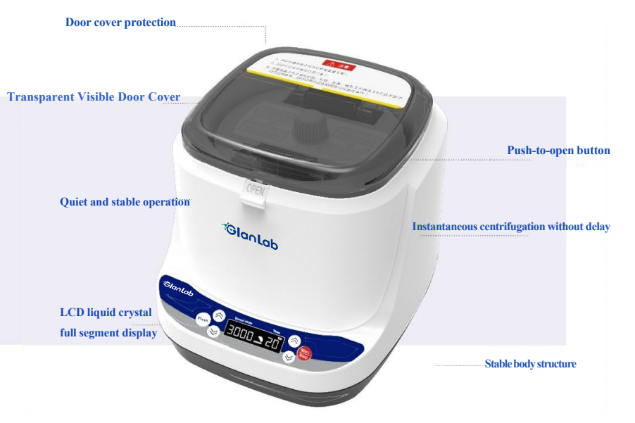 Mini-3 microplate centrifuge Mini-3-Mikrotiterplattenzentrifuge