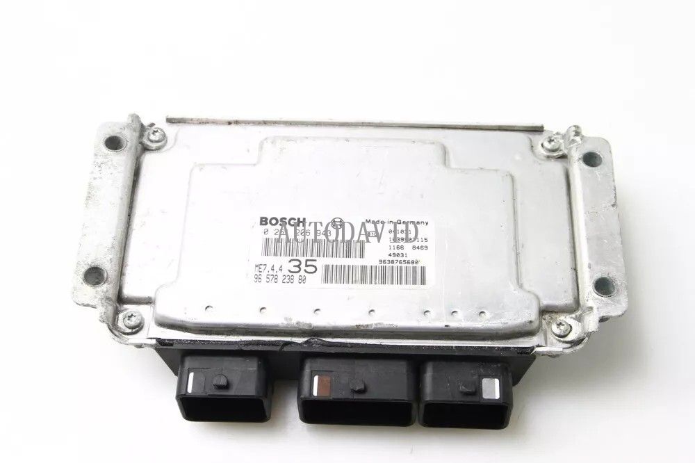 وحدة التحكم في المحرك (ECU) لبيجو 307 2004 1.6، بنزين OEM: 9657823880 0261206943 HS03-031-032