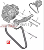 مروحة حزام عالية الجودة لبيجو 208 308CC SW 3008 RCZ 508 سيتروين C4 C4L DS OEM: 5750RG V756678980 6PK905 11287566789 / 11287571377 / 038903137 / 038903137G HS01-017-0 01