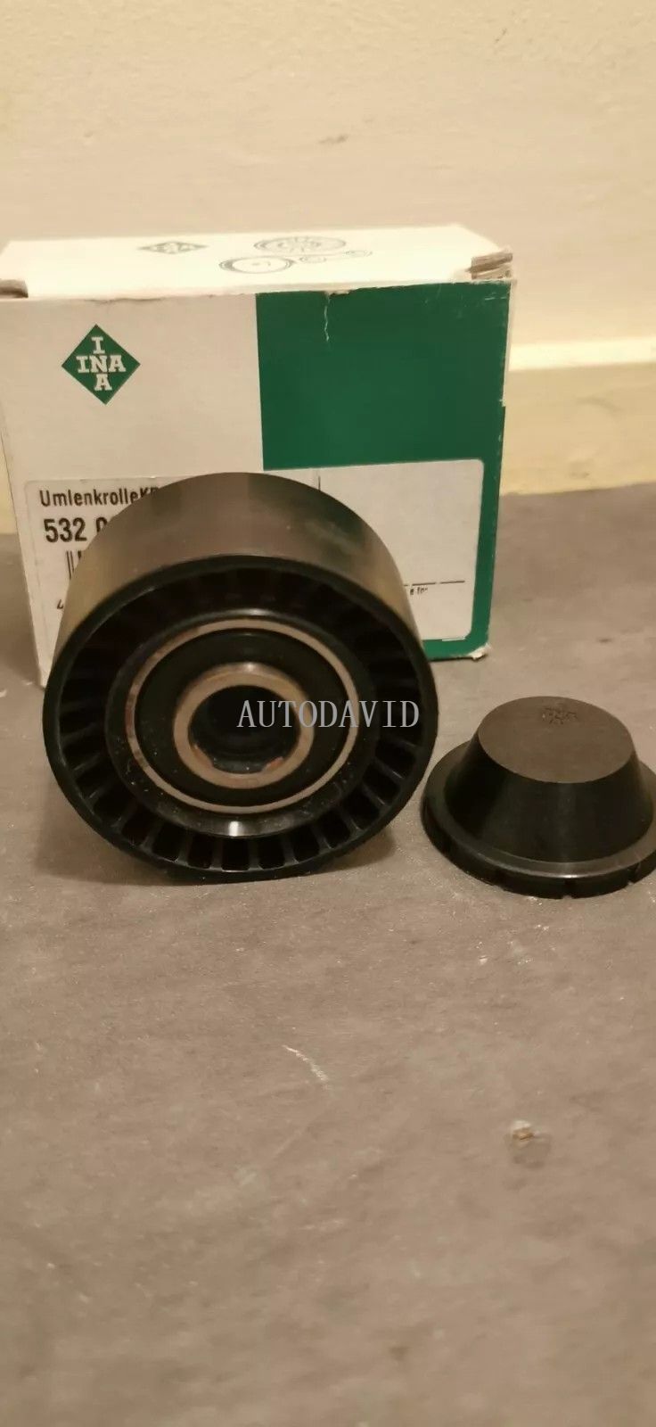 بكرة الموتر لبيجو 206 406 سيتروين C2 C5 بيكاسو، البلاستيك OEM: 575129A 96188885A HS01-017-024