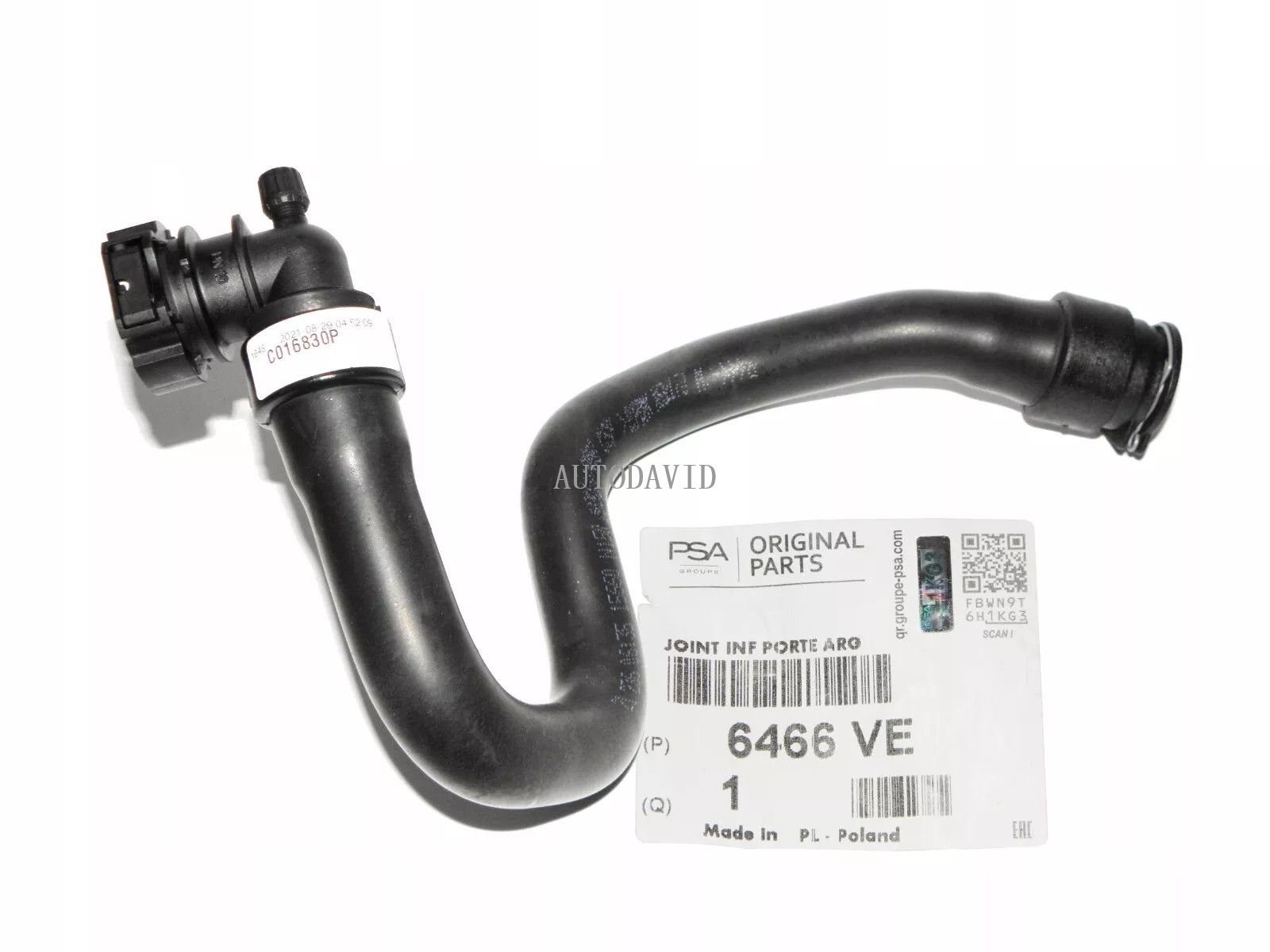 سخان أنبوب تبريد خرطوم سيتروين C4 DS4 DS5 بيجو 3008 308 5008 RCZ 2.0 HDI OEM: 6466VE HS02-023-015