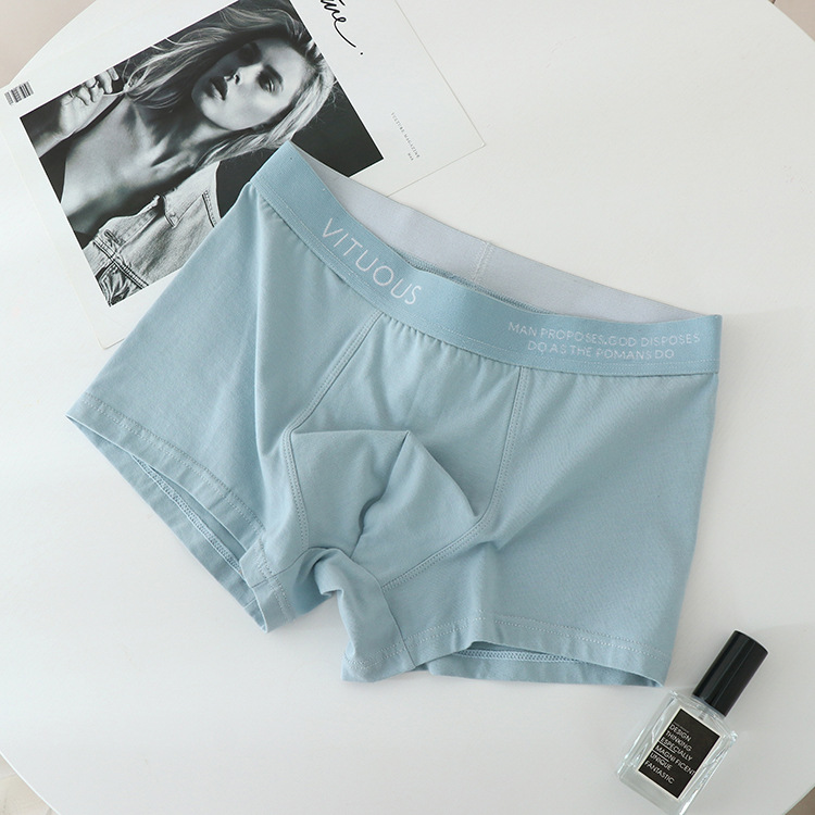 Custom breathable plus size comfortable Cotton boxer para hombres briefs men underwear boxer