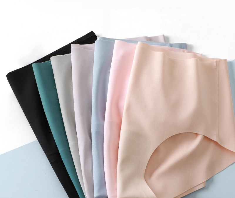 Soft Underwear Ladies Ice Silk Women's Underwear One-piece Thin Summer underwear women plus size brief panties
