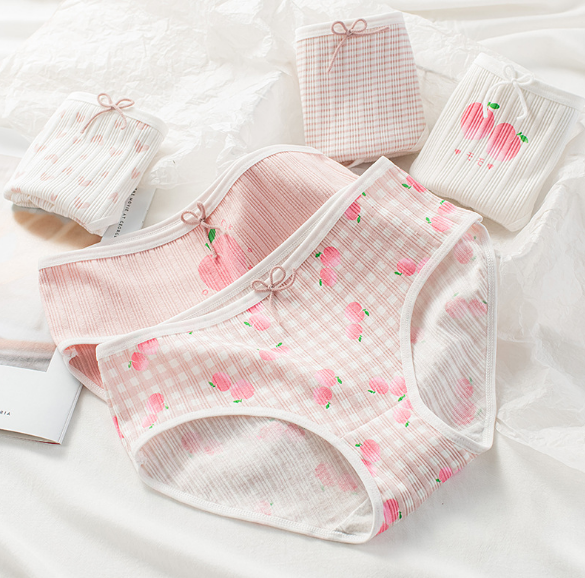 Soft breathable comfortable wholesale panties pants cotton sustainable panties plus size women underwear