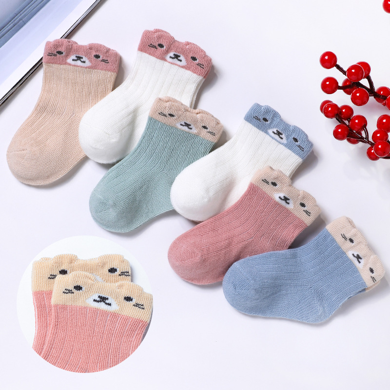 New Arrival Cute Baby Socks Sustainable Breathable Casual Sweat Girls Socks