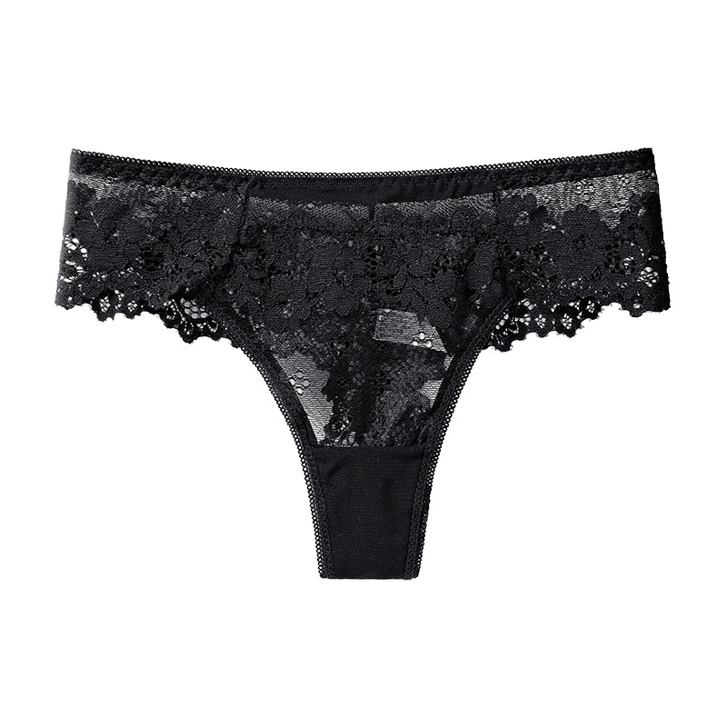 Manufacture women Lace low Waist Panties Brief Soft Seamless With Lace Underwear Panties Ladies Seamless Panty