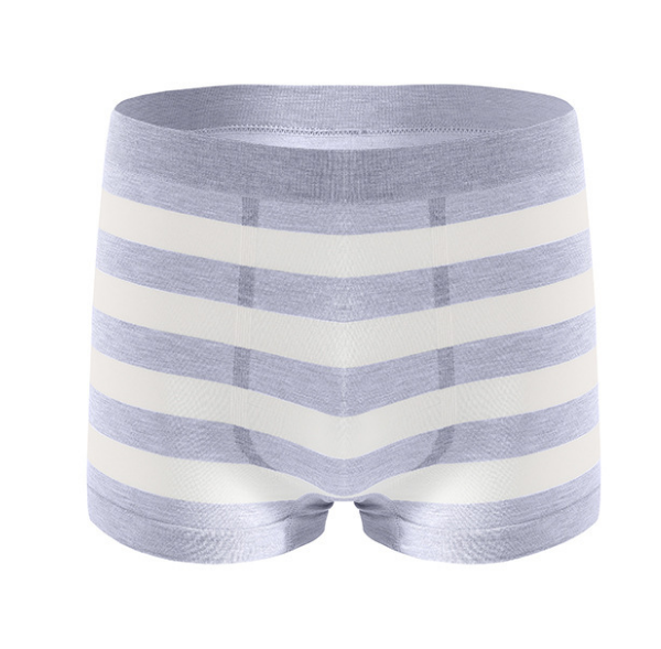 Custom logo breathable organic cotton male sexy men's trunks underwear mens boxer briefs