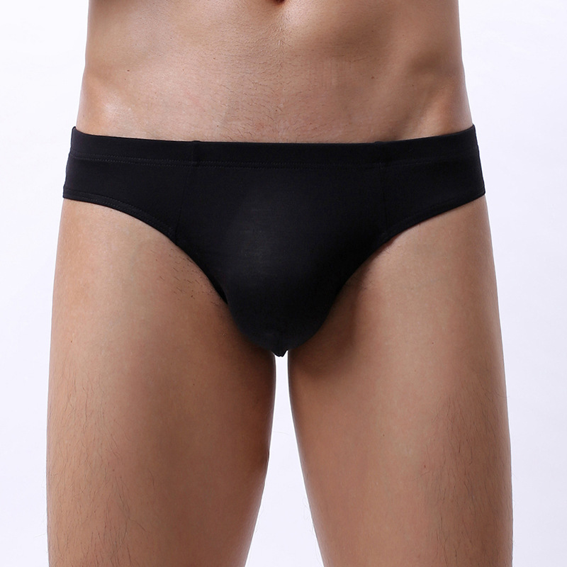Custom Mens bamboo fiber Panties For Male Man Sexy Underware G String Gay pants Mens Thong Underwear