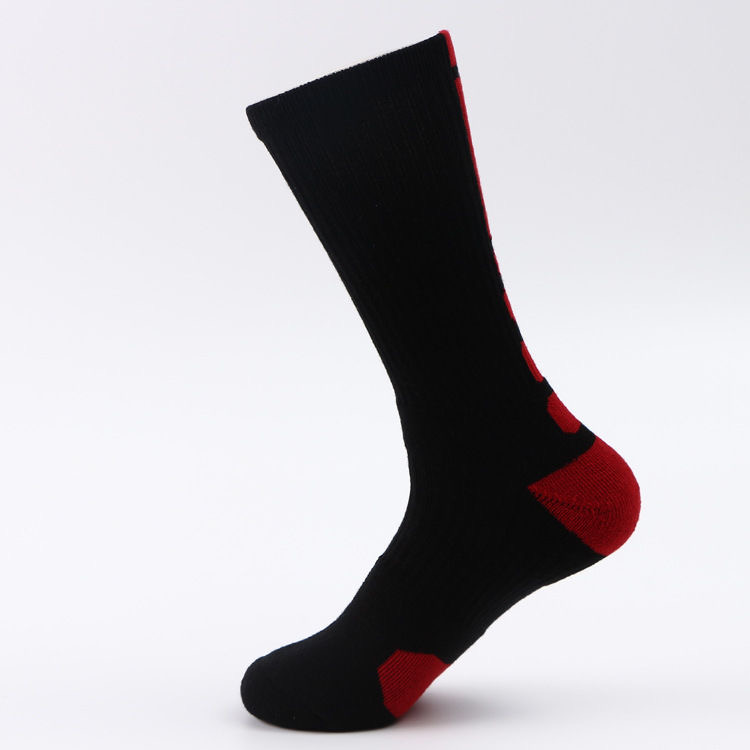 Best Selling Sports Socks Products Customised Work Designer Socks professional sports training Basketball socks