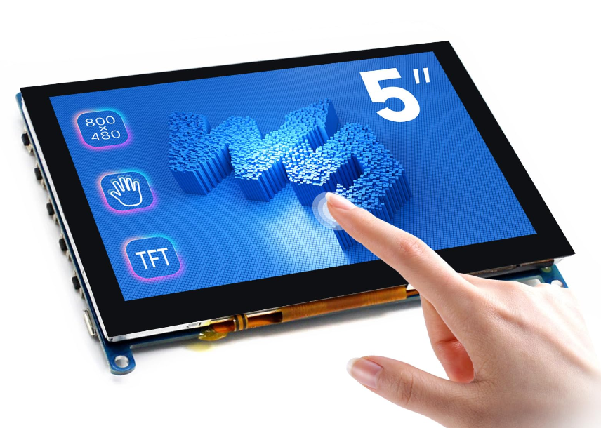 5 inch lcd module_1 módulo lcd de 5 pulgadas_1