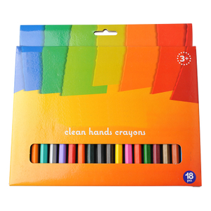 18pcs Clean Hand Crayon Set